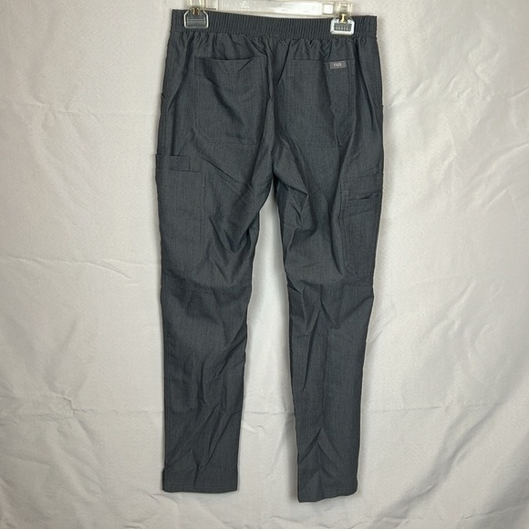 Figs Yola Technical Collection Graphite Teal drawstring skinny scrub siz… - Picture 6 of 12